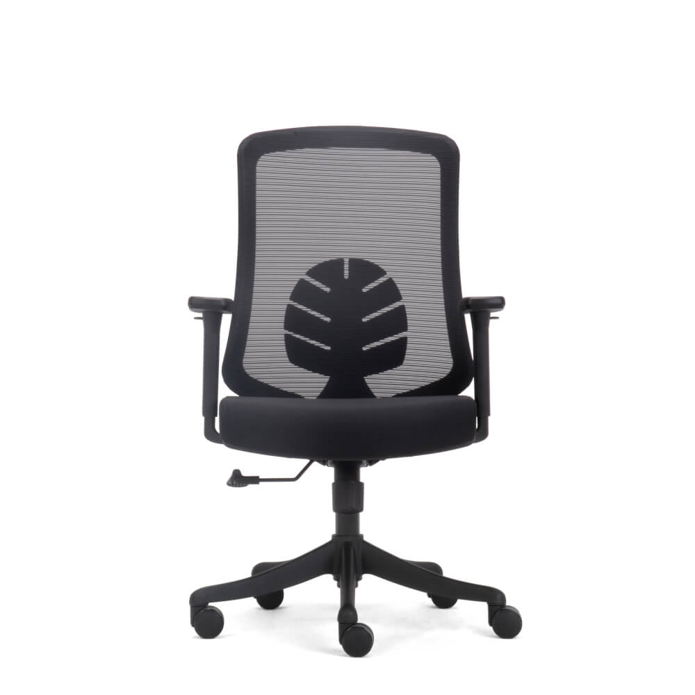 เก้าอี้ทำงานเพื่อสุขภาพ Perfect LEAF SERIES รุ่น POF-B89 สีดำ